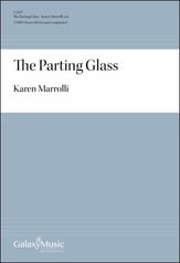 The Parting Glass TTBB choral sheet music cover